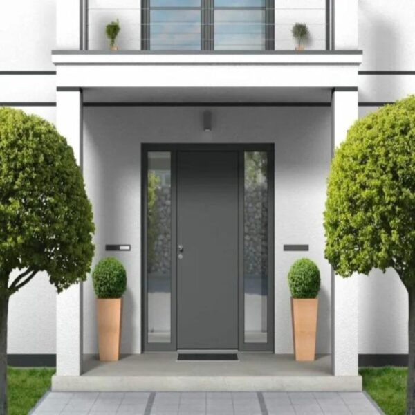 Aluminium Glass Entrance Door - Image 4